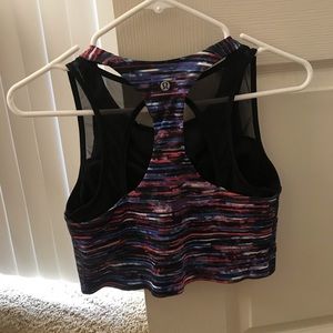 lululemon athletica Tops - Lululemon break free crop bra top shirt lululemon athletica Tops - Lululemon break free crop bra top shirt